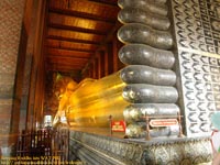 ���b�g�E�|�[( WAT PHO )�ɋ���Q���ׂ镧��( Sleeping Buddha )�@�B�e�ꏊ�F�o���R�N�A�^�C